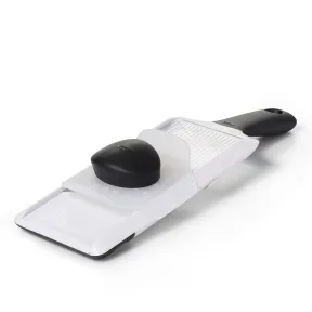 Mandolina INOXO con Mango, Rodajas y Diseño Negro Blanco