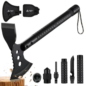 Hacha multiusos Freelander 10 en 1, 44,5 cm con estuche