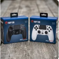 Mando Inalámbrico PS4 Indeca Raptor en Blanco o Negro