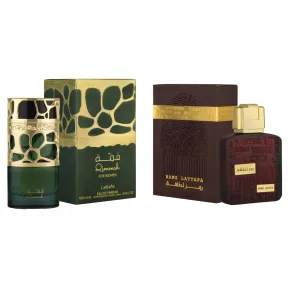 Qimmah y Ramz: Pack de perfumes Lattafa para mujer 100 ml