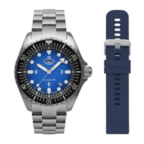 Reloj de Buceo Clásico Azul Ruhl 4960M-3_Set