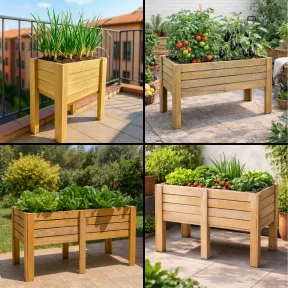 Mesa de cultivo Vidahuerto 40 cm - Huerto urbano Mura