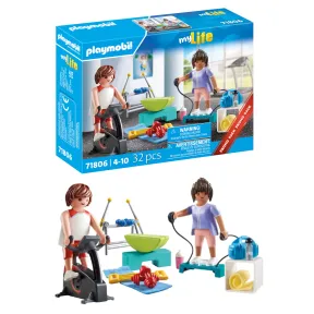 Entrenamiento físico Playmobil 71806 para niños