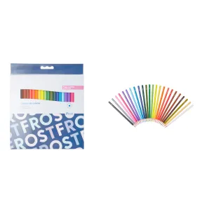 Lápices de Color Multicolor Hexagonales Frost - Pack 24