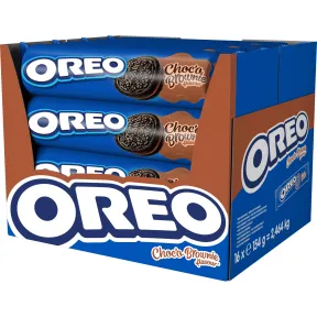 Galletas Oreo de Cacao con Relleno de Crema Sabor Brownie