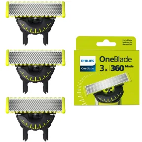 Cuchillas Philips OneBlade Original 360, 3 unidades