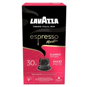 Cápsulas de Café Lavazza Espresso Maestro Classico, 30 Unidades