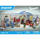 Taller Vespa años 60 de PLAYMOBIL Cars 71620