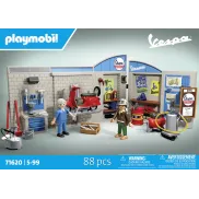 Taller Vespa años 60 de PLAYMOBIL Cars 71620