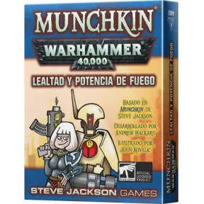 Warhammer 40.000: Munchkin de Lealtad y Potencia de Fuego