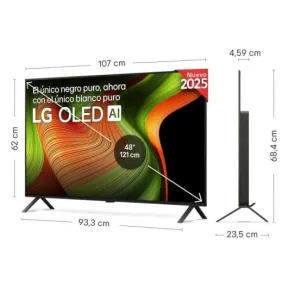 Televisor 48" LG OLED 4K Smart TV HDR10 120Hz