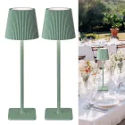 Lámparas de mesa LED inalámbricas LuminexDesigns x2