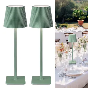 Lámparas de mesa LED inalámbricas LuminexDesigns x2