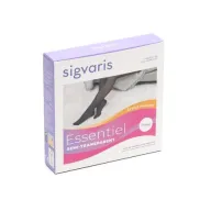 Pantimedia Semi Transparente Negra Sigvaris 2 Essential 1ud