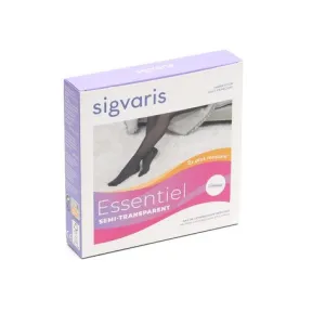Pantimedia Semi Transparente Negra Sigvaris 2 Essential 1ud