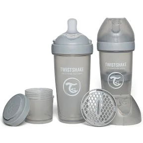 Biberón Anticólicos 330 ml Twistshake 2x Pro con Envase de Leche