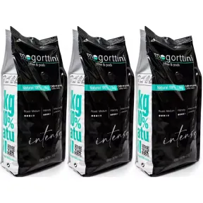 Café en grano espresso intenso Mogorttini - Pack 3 kg