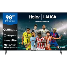 Haier H98S900UX 4K: QLED Full Array, 120Hz, Dolby Vision