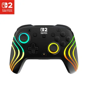 Mando inalámbrico RGB Afterglow Negro para Nintendo Switch 2