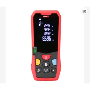 Telémetro láser UNI-T LM40 con pantalla retroiluminada HD