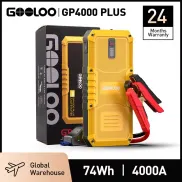Arrancador GOOLOO 4000A 20000mAh con Linterna LED y Batería