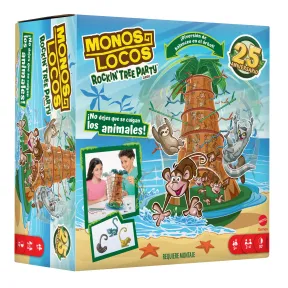 Tumblin Monkeys Juego Familiar de Mattel para Noches de Diversión