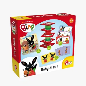 Bing Baby 4 en 1: Juego Educativo Lisciani