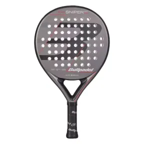 Pala Control Bullpadel Sniper 2.0 Gris Oscuro 2026