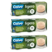 Atún Ligero en Aceite de Oliva Virgen Extra 3x60g