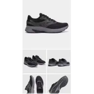 Zapatilla Joma Meta 2501: Running Hombre Transpirable Negro Gris.