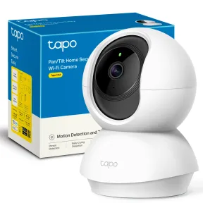 Cámara WiFi Tapo C21A - 360° Interior, 3MP y Visión Nocturna