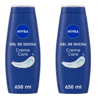 NIVEA Creme Care: Gel de Ducha Hidratante 650 ml con Vitaminas