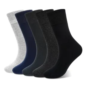 Calcetines para hombre en pack de 5 pares de negocios