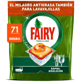 Cápsulas de Lavavajillas Fairy Original Naranja, 71 uds.