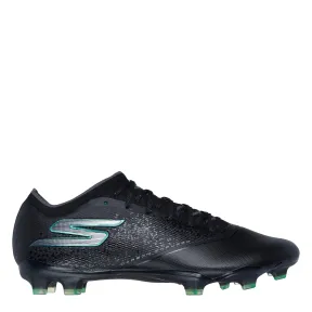 Botas de Fútbol Firm Ground Adultos Skechers Negro Plata