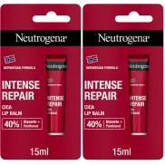 Bálsamo Labial Cica Neutrogena Fórmula Noruega 2 x 15 ml