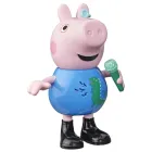 Figura de 20 cm de Peppa Pig, George canta y juega.