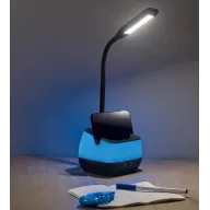 Lámpara de sobremesa recargable portátil.