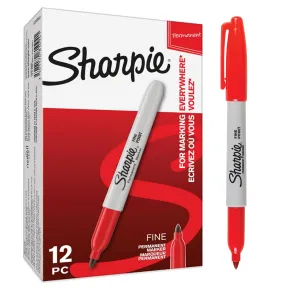 Rotuladores permanentes Sharpie - Paquete de 12 unidades