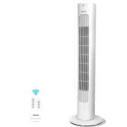 Ventilador de Torre Aigostar Silencioso con Mando y Oscilación