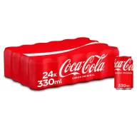 Pack de 24 Latas de Coca-Cola Sabor Original 330 ml
