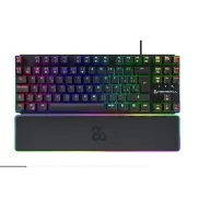 Teclado Newskill Gungnyr Pro TKL con luz y reposamuñecas