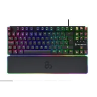Teclado Newskill Gungnyr Pro TKL con luz y reposamuñecas