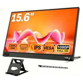 Pantalla externa IPS 15.6" 1920x1080P Amoudo