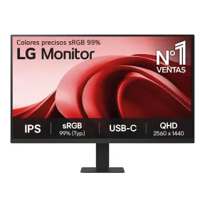 Monitor QHD 27" LG 27U631A-B, IPS 100Hz, HDR10, USB-C