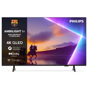 Philips 55PUS8510 Smart TV 55" 4K QLED con Ambilight y Alexa