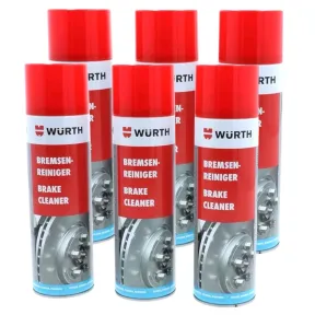 Limpiador de Frenos Profesional Würth Spray 500 ml – Sin Residuos