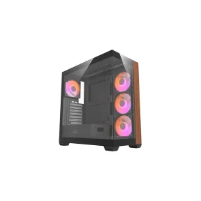 Caja ATX darkFlash DS900W con 4 ventiladores y doble cristal