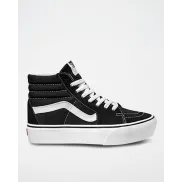 Zapatillas SK8-Hi Platform 2.0 Nobuk - VANS Altas Negras