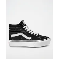 Zapatillas SK8-Hi Platform 2.0 Nobuk - VANS Altas Negras